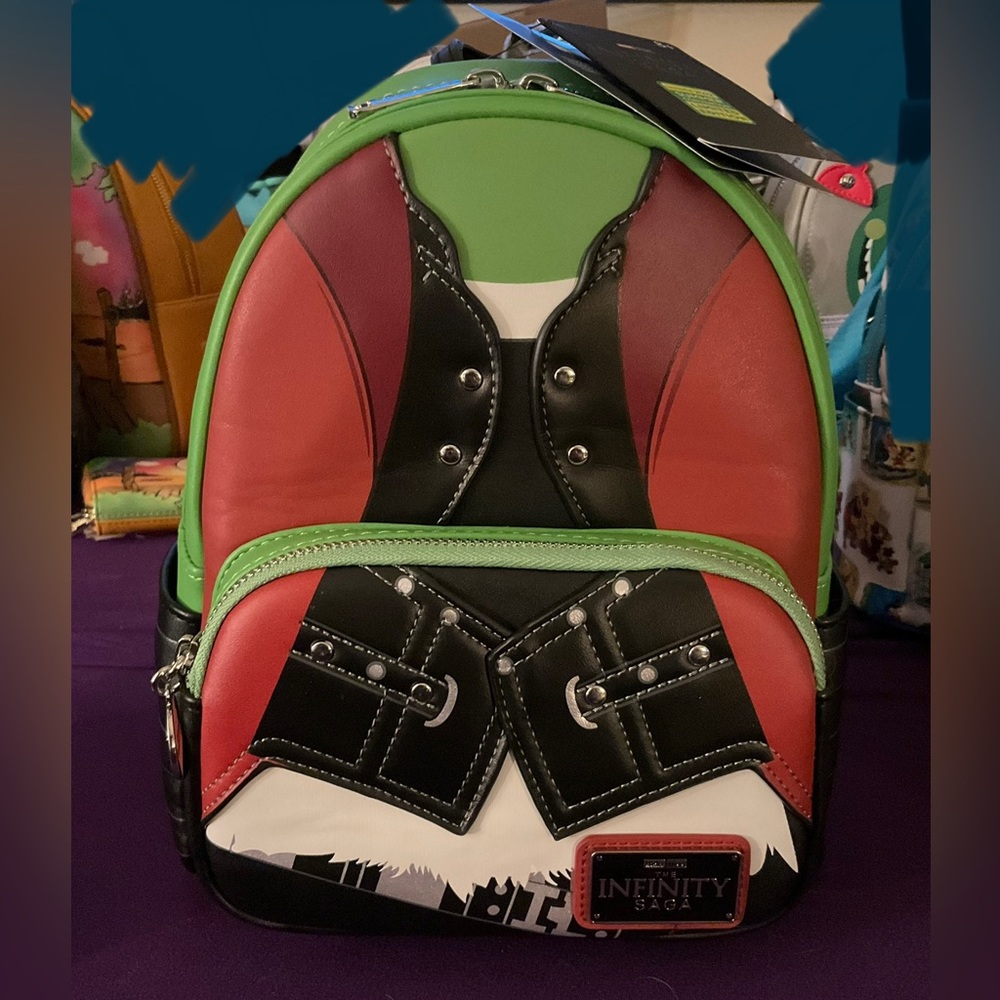 Disney Marvel Loungefly Gamora Guardians of the Galaxy Backpack